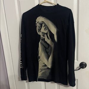 Taylor Swift Black Tour Logo Tee - The Eras